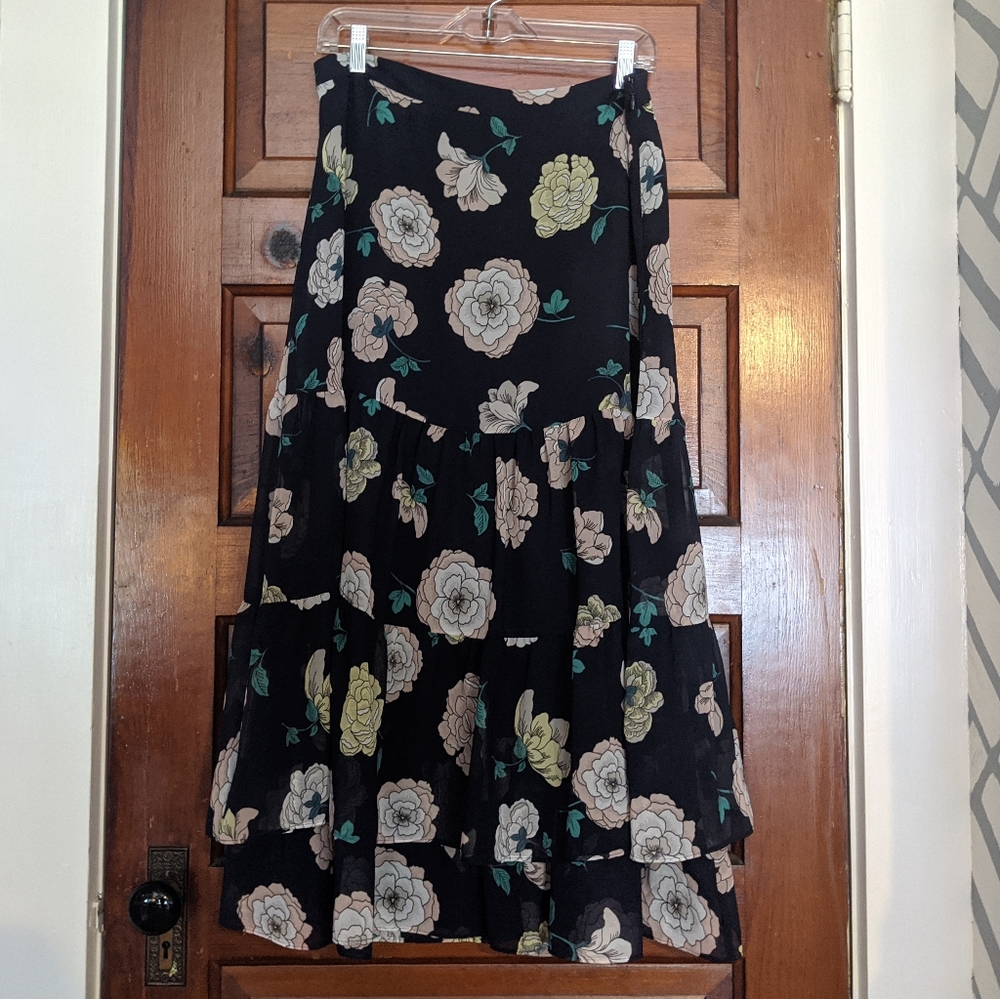 Floral Skirt by Loft